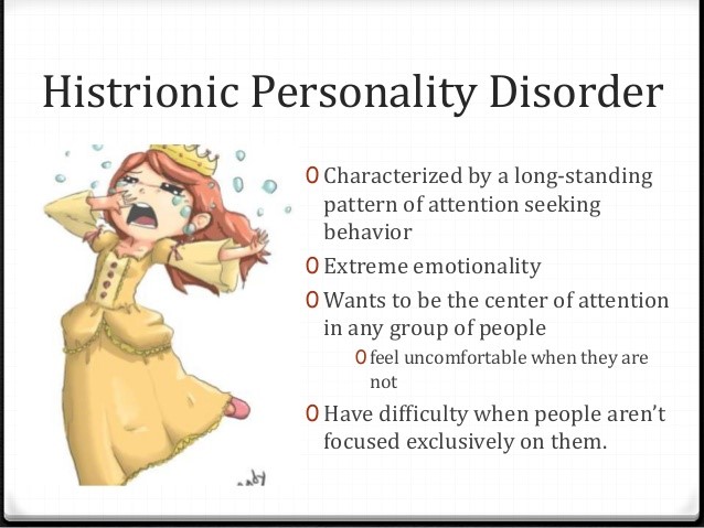 case study of histrionic personality disorder